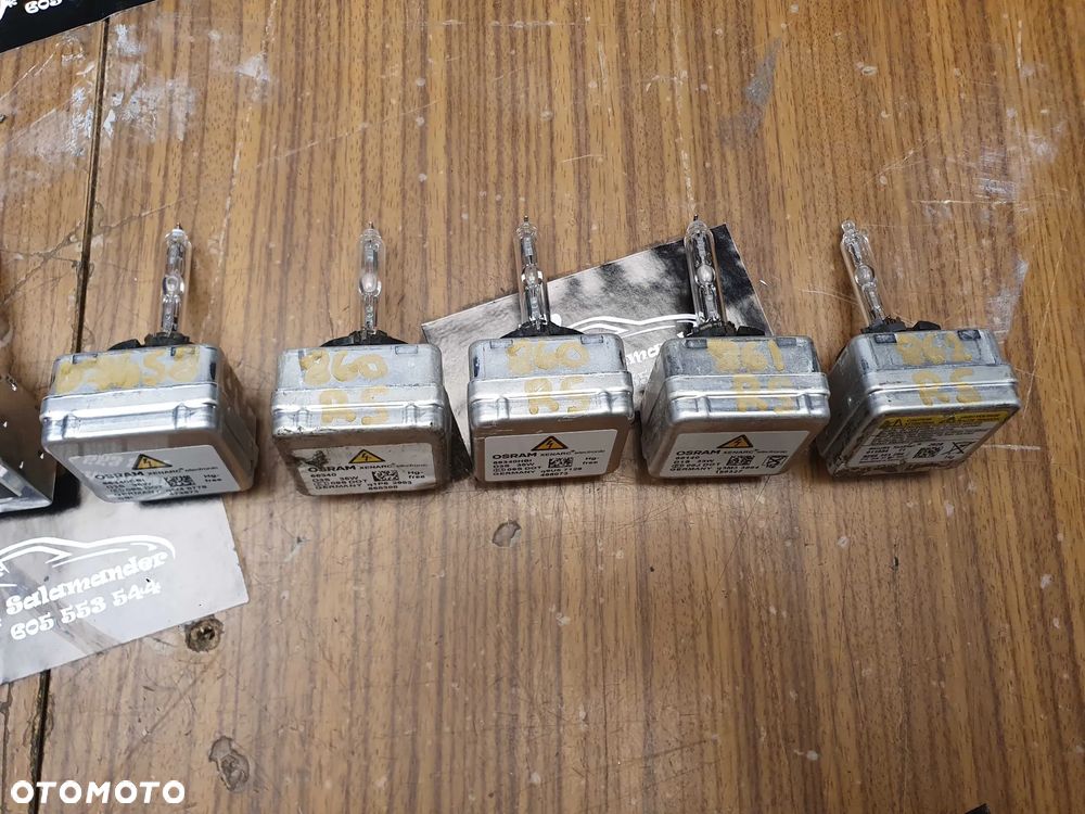 Zarnik Zarowka Zarowki Xenon D3S D1S 35W PHILIPS OSRAM Audi A4 A5 A6 Q5 VW - 3