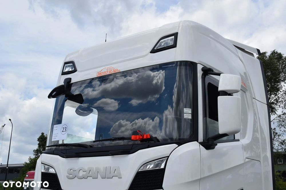 Scania 500S / FULL AIRMATIC / HYDRAULIKA / RETARDER / KLIMATYZACJA POSTOJOWA / ACC / KLIMA / 2 ZBIORNIKI PALIWA / FULL LEDY / FULL SPOILERY / SERWISOWANA / SPROWADZONA - 10