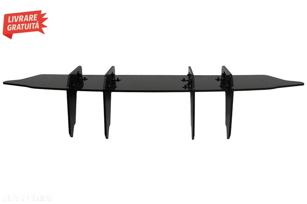 Extensie Difuzor Bara Spate Mercedes A-Class W177 Hatchback A45 S (2018+) Negru- livrare gratuita - 6