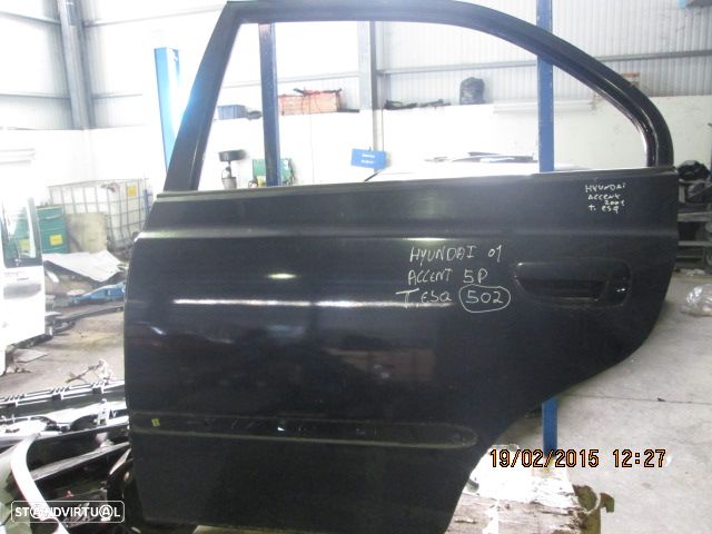 Porta REF502 HYUNDAI ACCENT 2001 5P AZUL TE - 1