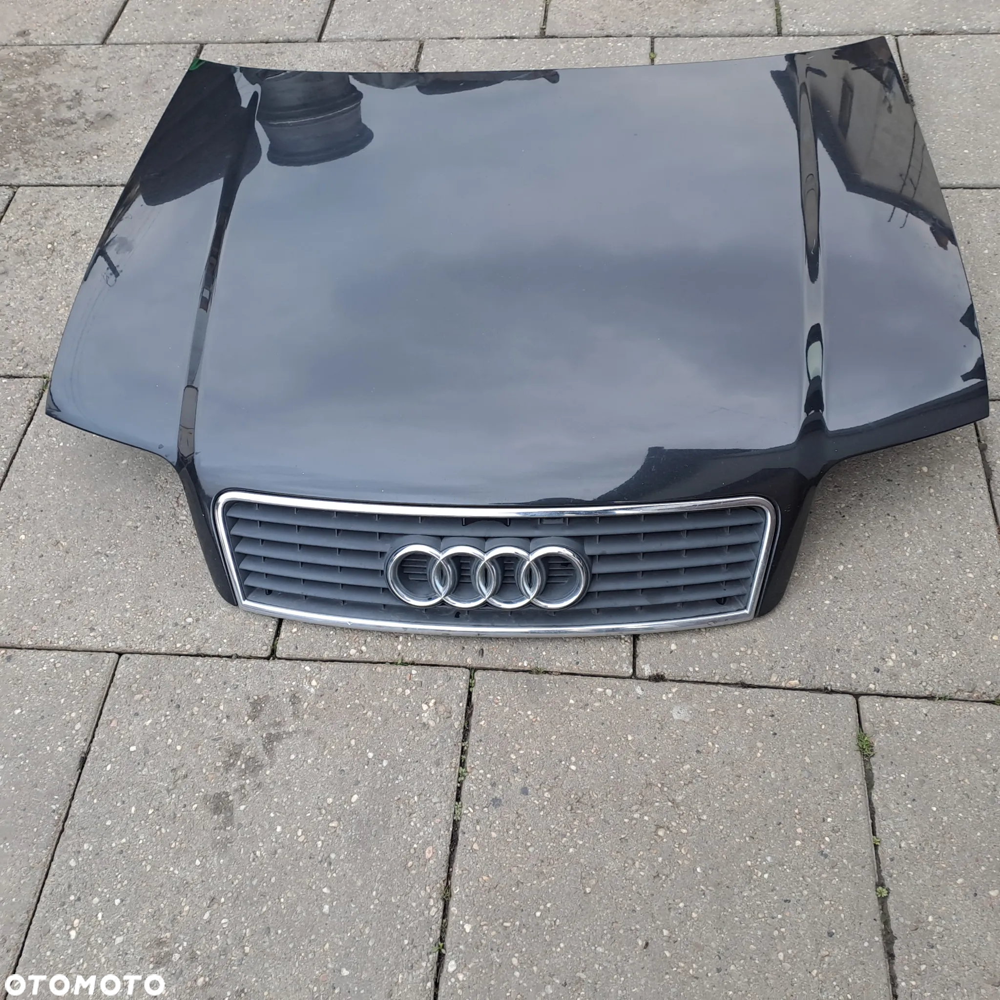 Audi A6 C5 FL zderzak przedni pod Xenon spryski kod lakieru LZ9W - 21
