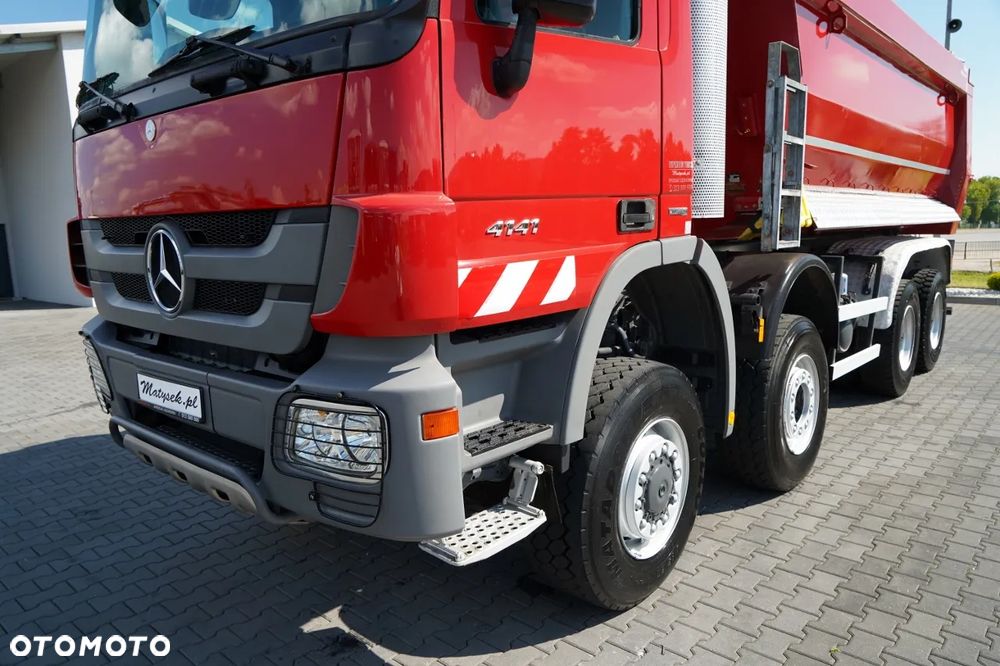 Mercedes-Benz ACTROS 4141 / 8X6 / WYWROTKA TYLNOZSYPOWA / MEILLER KIPPER 5.3M / MANUAL / PO KONTRAKCIE SERWISOWYM - 16