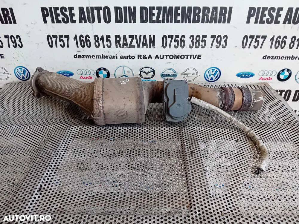 Catalizator Clapeta Evacuare Audi A4 B8 B9 A5 A6 C7 Q3 Q5 2.0 Tdi Cod 4G0131703AE Motor CNH 2012-18 - 2