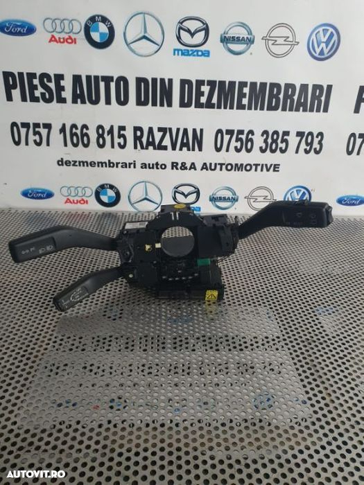 Ansamblu Spira Volan Tempomat Maneta Stergatoare Semnalizare VW Passat B6 Ansamblu Spira Volan Temp - 3