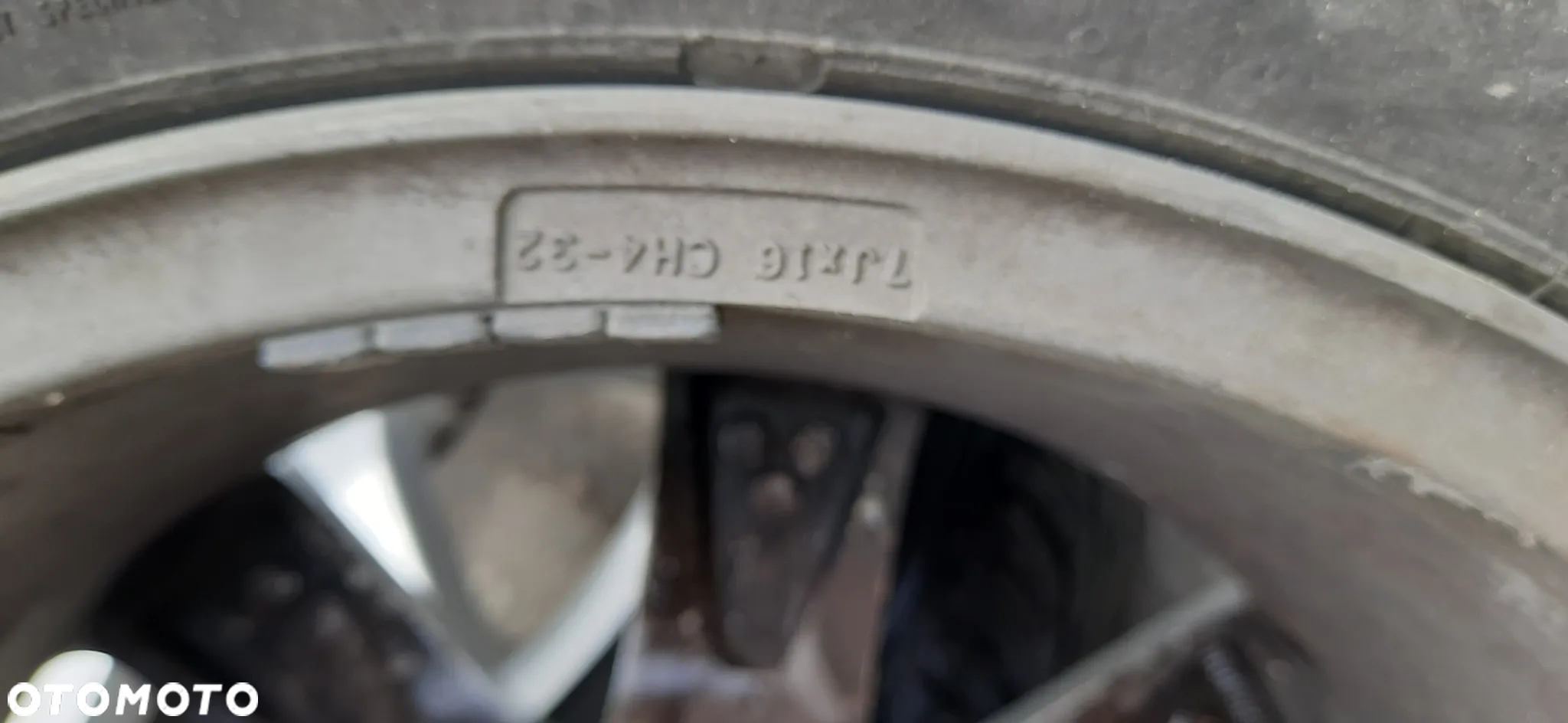 Peugeot Citroen Alufelgi 16 Koła 16 z oponami zimowymi  7x16 ET32 4x108 65,1 9680729880 KOMPLET - 7