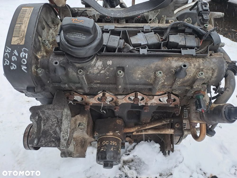 Seat Leon 1.6 16V 105KM silnik kompletny kod BCB AUS AZD - 5