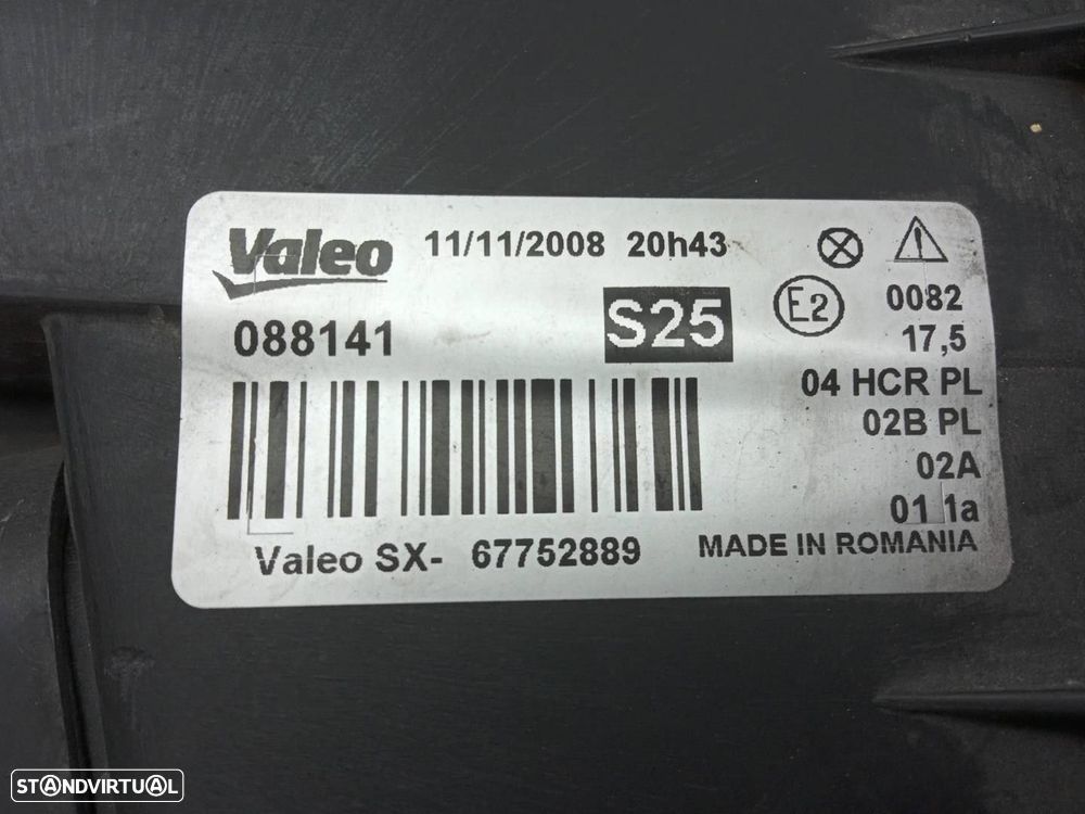 FAROL ESQUERDO FIAT PUNTO 1999 - 3