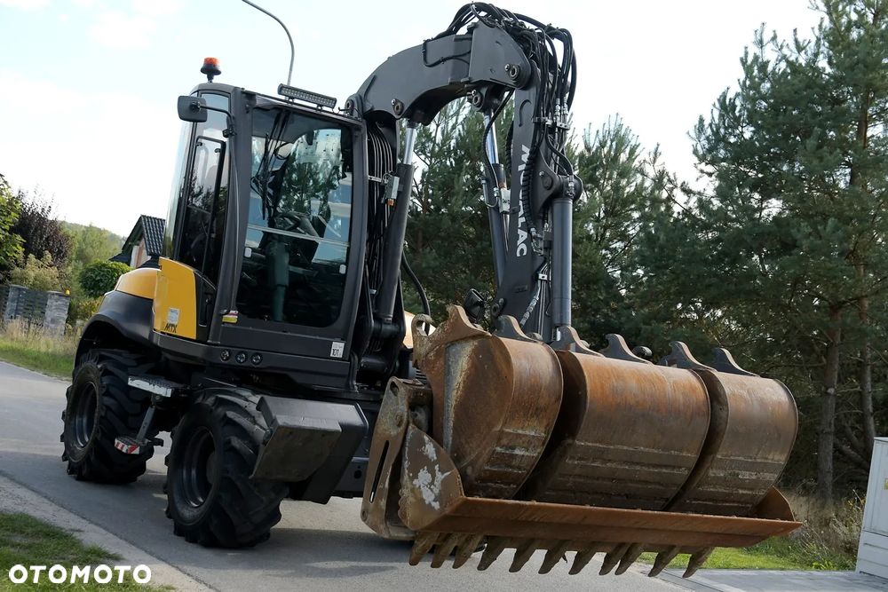 Mecalac Koparka Kołowa MECELAC 12MTX * 2018 * Kpl łyżek * KLIMA * KAMERY * SUPER STAN! - 11