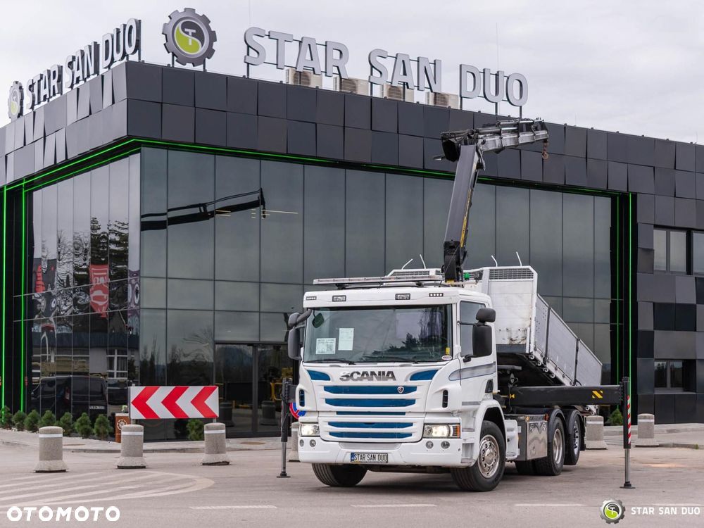 Scania P320 6x2 Palfinger PK 18002 EH HDS Żuraw Wywrotka - 3