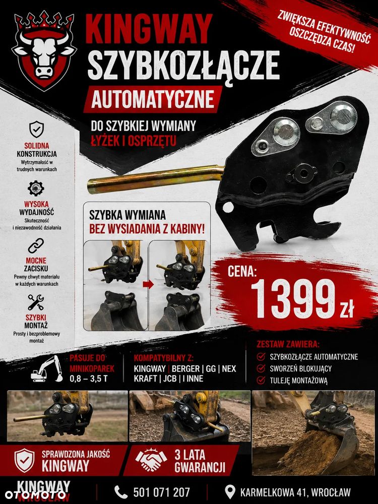 Kubota KINGWAY YAMA S15 Rozsuwane Gąsienice - 21