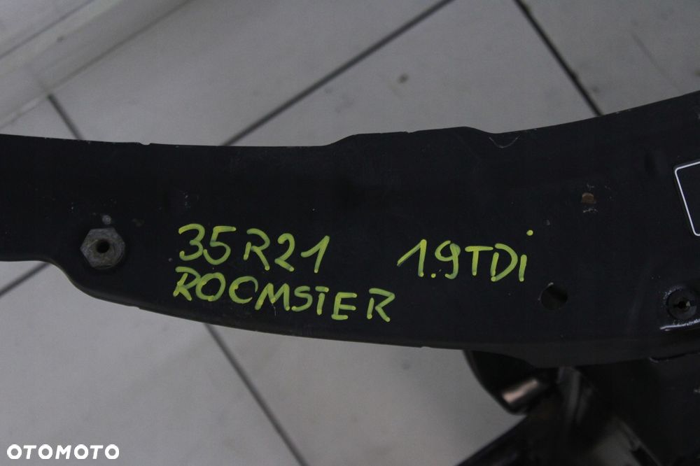 SKODA ROOMSTER 1.9 TDI 06R- PAS PRZEDNI CHŁODNICE KOMPLET - 9