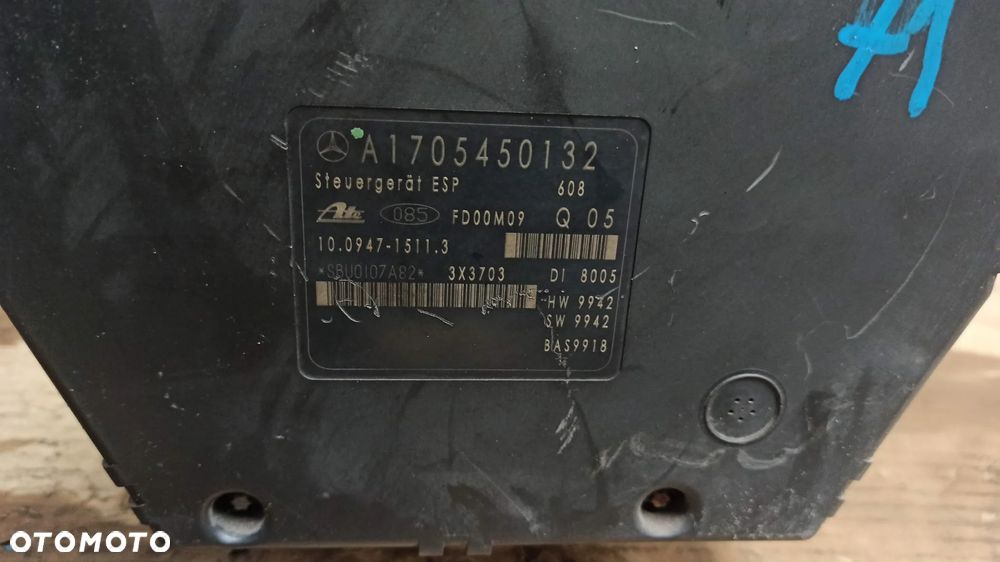 # POMPA ABS MERCEDES W202 W208 nr A0034317012 / A1705450132 - 5