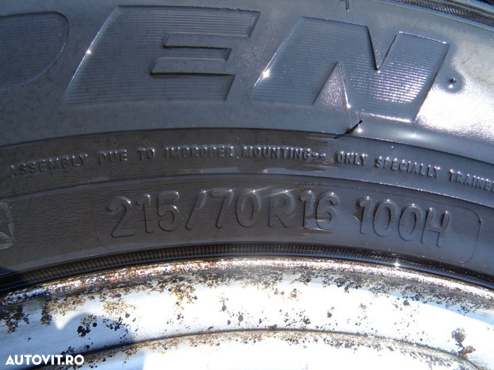Vand Jante aliaj cu Cauciucuri Toyota RAV 4 215/70 R16 100H M+S - 5