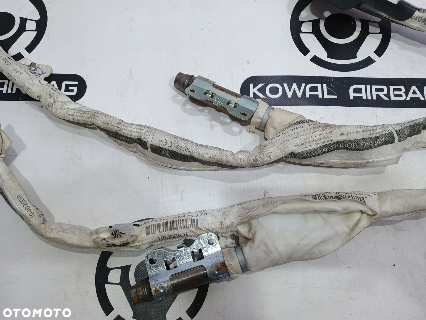 BMW 5 G30 AMERYKA USA AIRBAG DACHOWA KURTYNA LH  RH KOMPLET ORYGINAŁ - 5