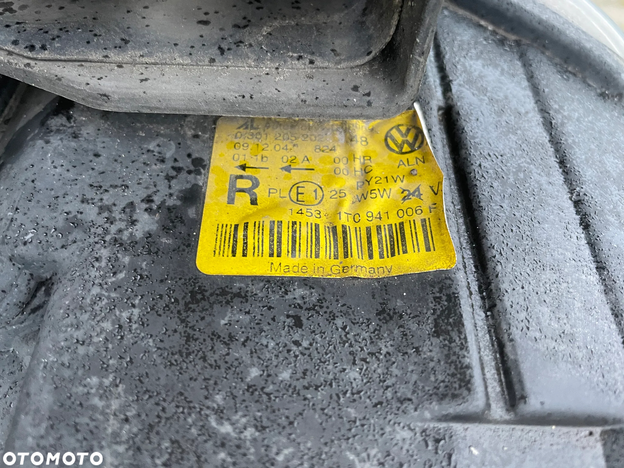 VW TOURAN I PRZÓD KOMPLETNY ZDERZAK MASKA LAMPA LEWA PRAWA PAS PRZEDNI 2,0TDI LD7X - 4
