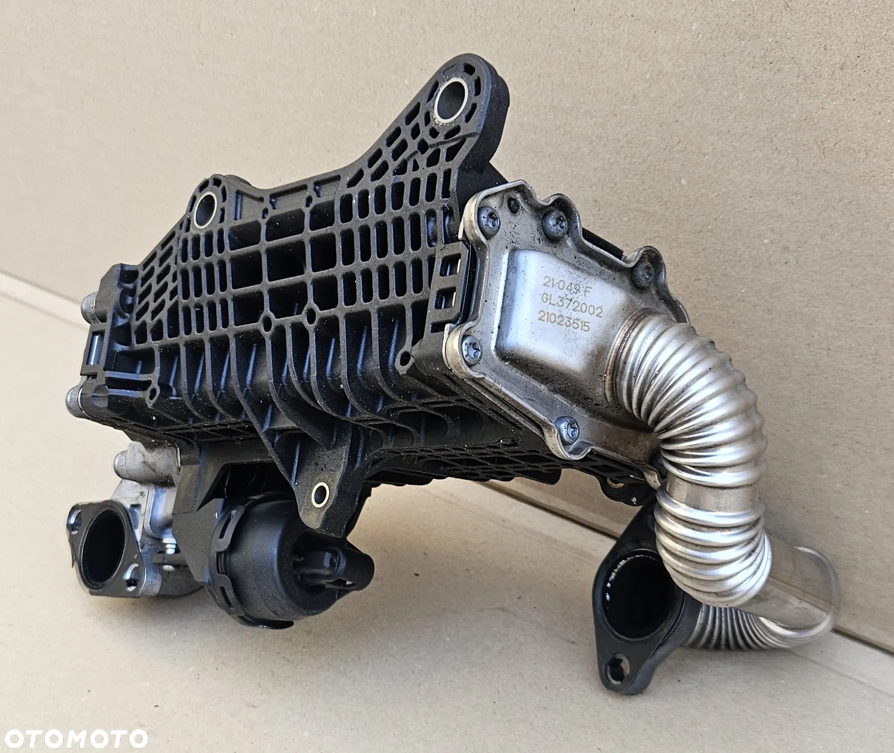 Chłodnica spalin EGR FORD CITROEN PEUGEOT TOYOTA 1.5 BlueHDI ORYGINAŁ 9813050280 - 12