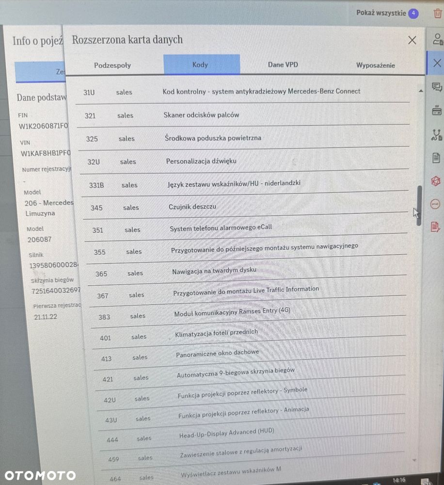Mercedes-Benz Klasa C AMG 43 4Matic AMG Speedshift MCT9G - 22