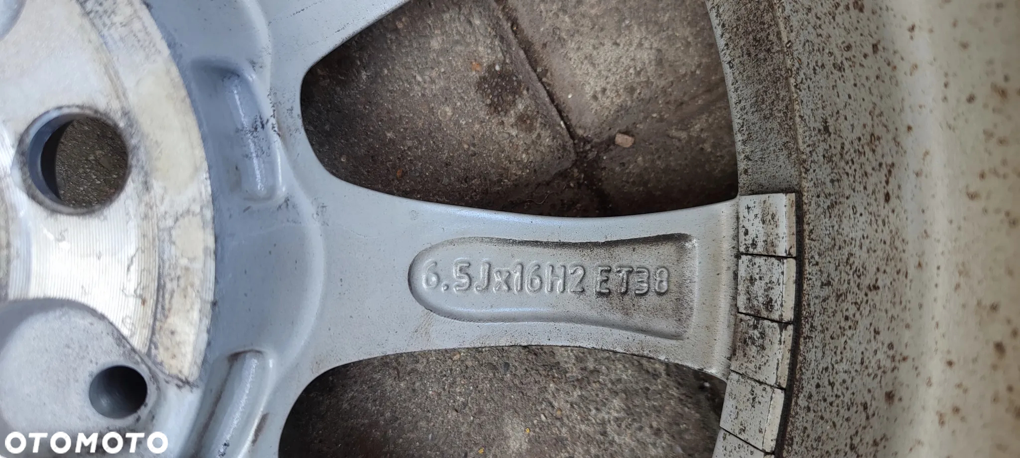 FELGI ALUMINIOWA 5x112 6.5J 16 CALI ET38 fi 66.6 2054012400 MERCEDES W204 W205 CLA KOMPLET 4 SZTUKI - 8