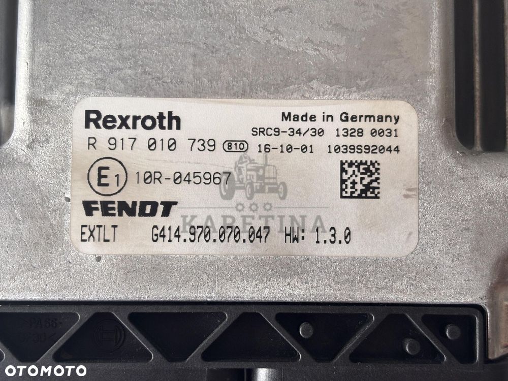 Fendt 500 700 800 Vario SCR Moduł Sterujący ECU Sterownik Bosch Rexroth G414.970.070.047 - 2