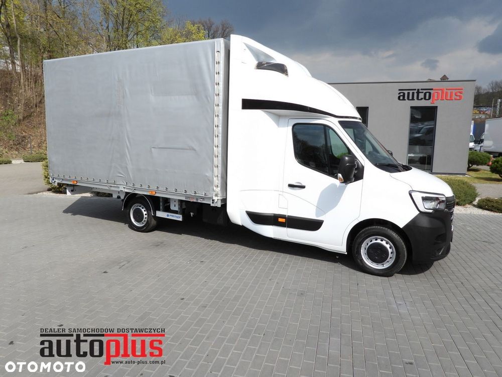 Renault MASTER PLANDEKA 10 PALET WEBASTO TEMPOMAT LEDY PNEUMATYKA KLIMATYZACJA  165KM - 2