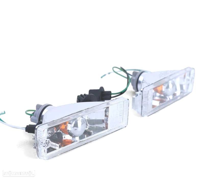 PISCAS FRONTAIS VOLKSWAGEN VW GOLF 2 84-91 CROMADO - 4