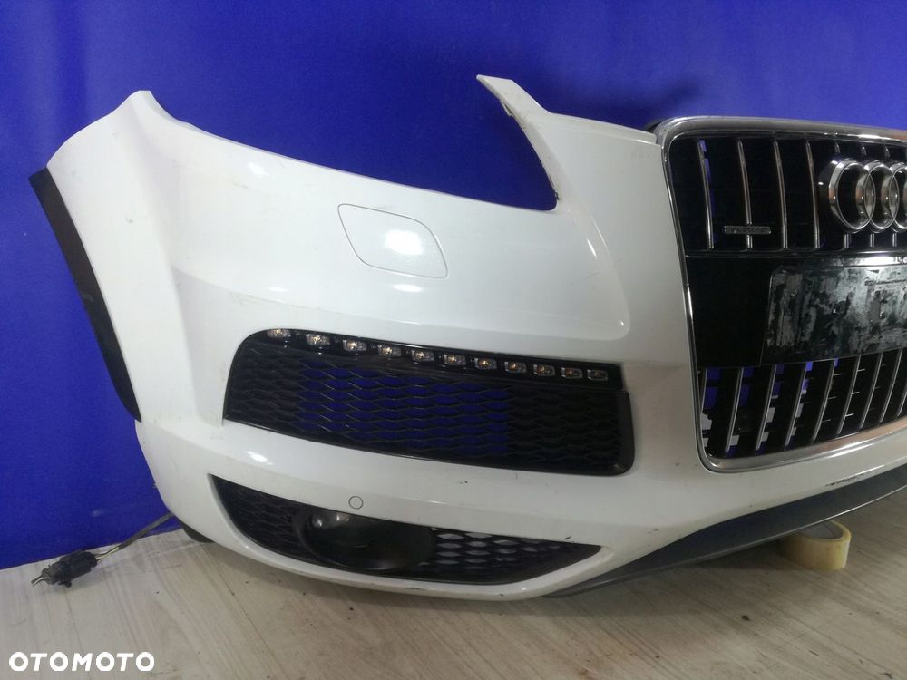 Audi Q7 4L Lift S-Line zderzak grill przód przedni spryski PDC - 3