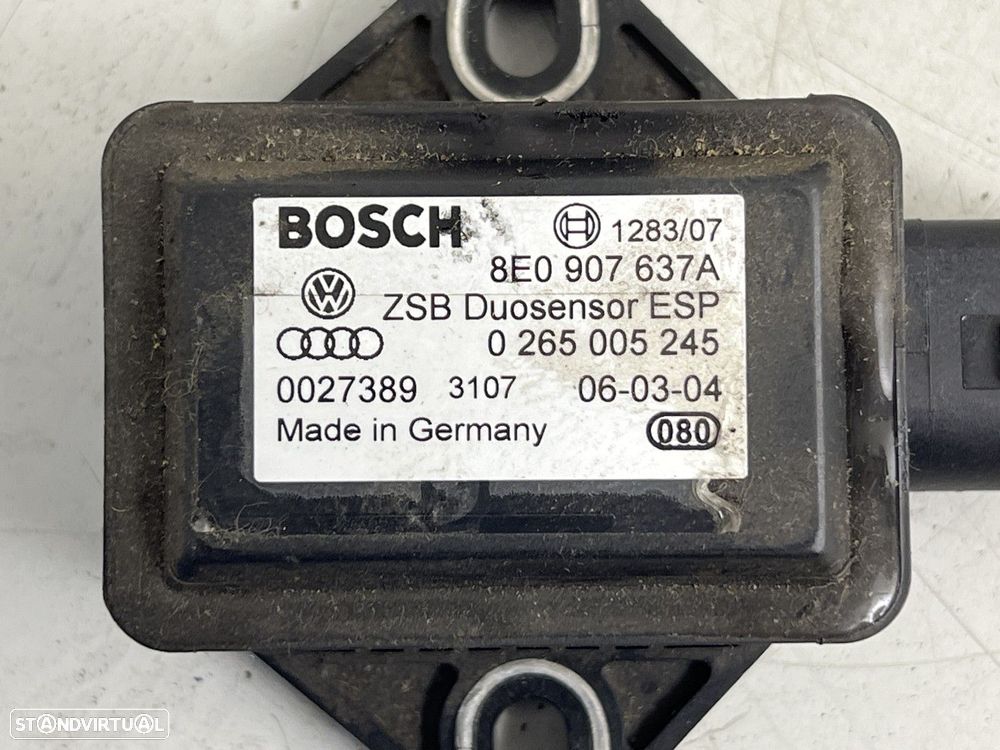 Sensor de ESP AUDI A4 Avant (8E5, B6) 1.9 TDI REF. 8E0907637A - 3