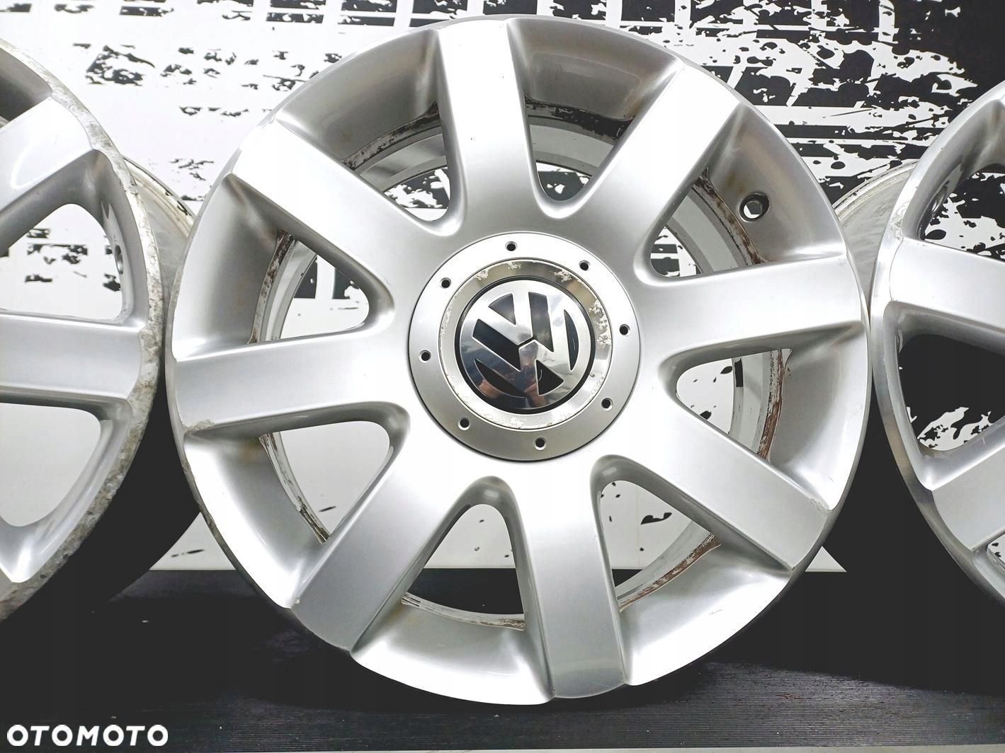felgi ALU 16 5x112 volkswagen touran caddy golf V VI VII VIII sharan jetta - 5