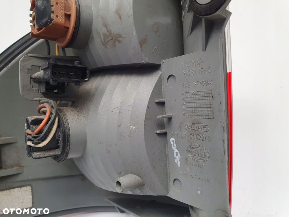 LAMPA PRAWA Saab 9-3 II cabrio 04-07 TYLNA prawy tył pasażera Europa - 7