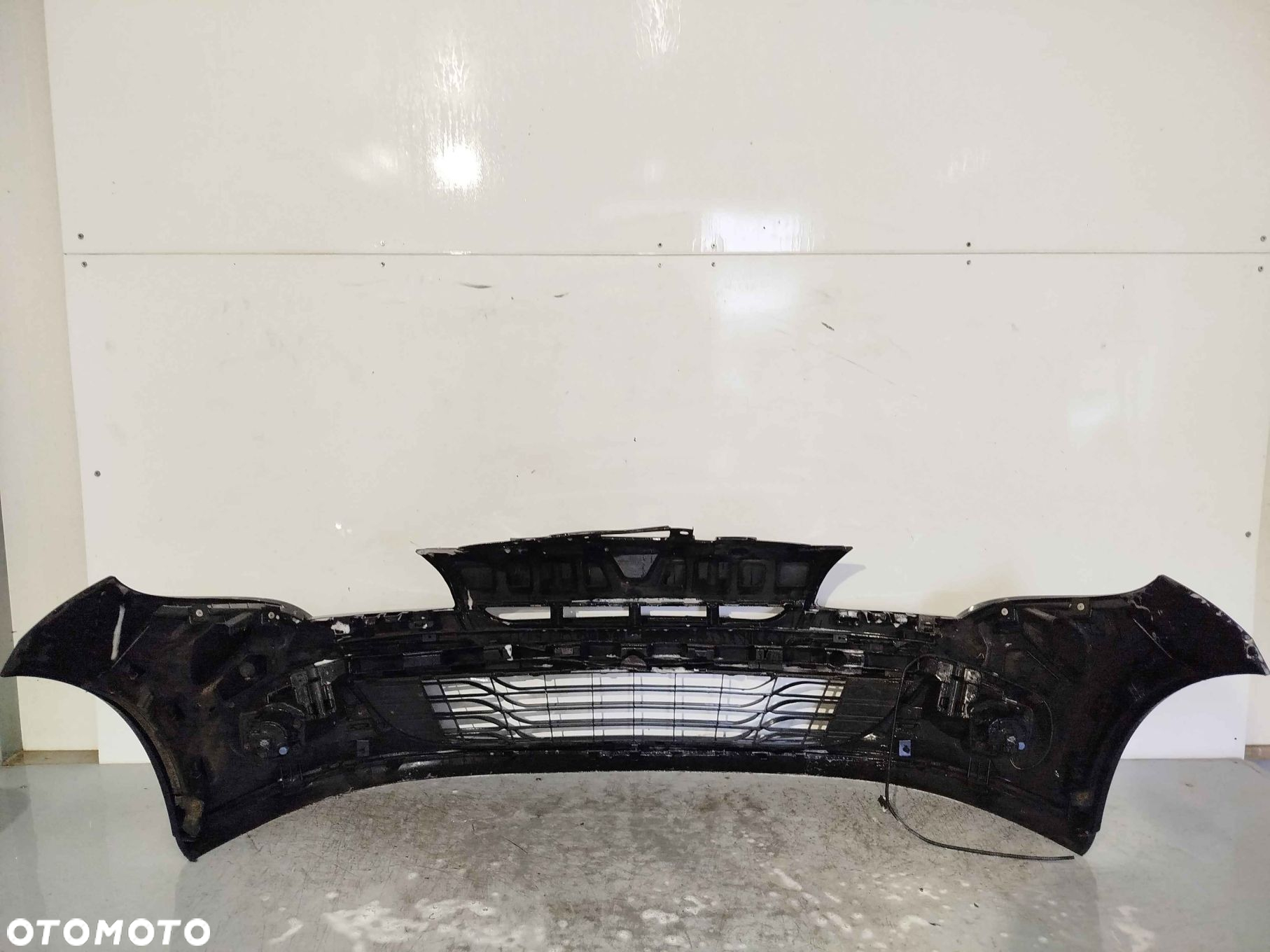 @ ZDERZAK PRZÓD PRZEDNI RENAULT MEGANE 3 III NV676 CZARNY HALOGENY - 5