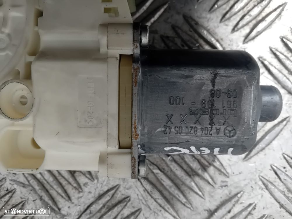Motor Elevador Vidro Porta Trás Esquerdo Mercedes Class C W204 A2048200542 Original - 3
