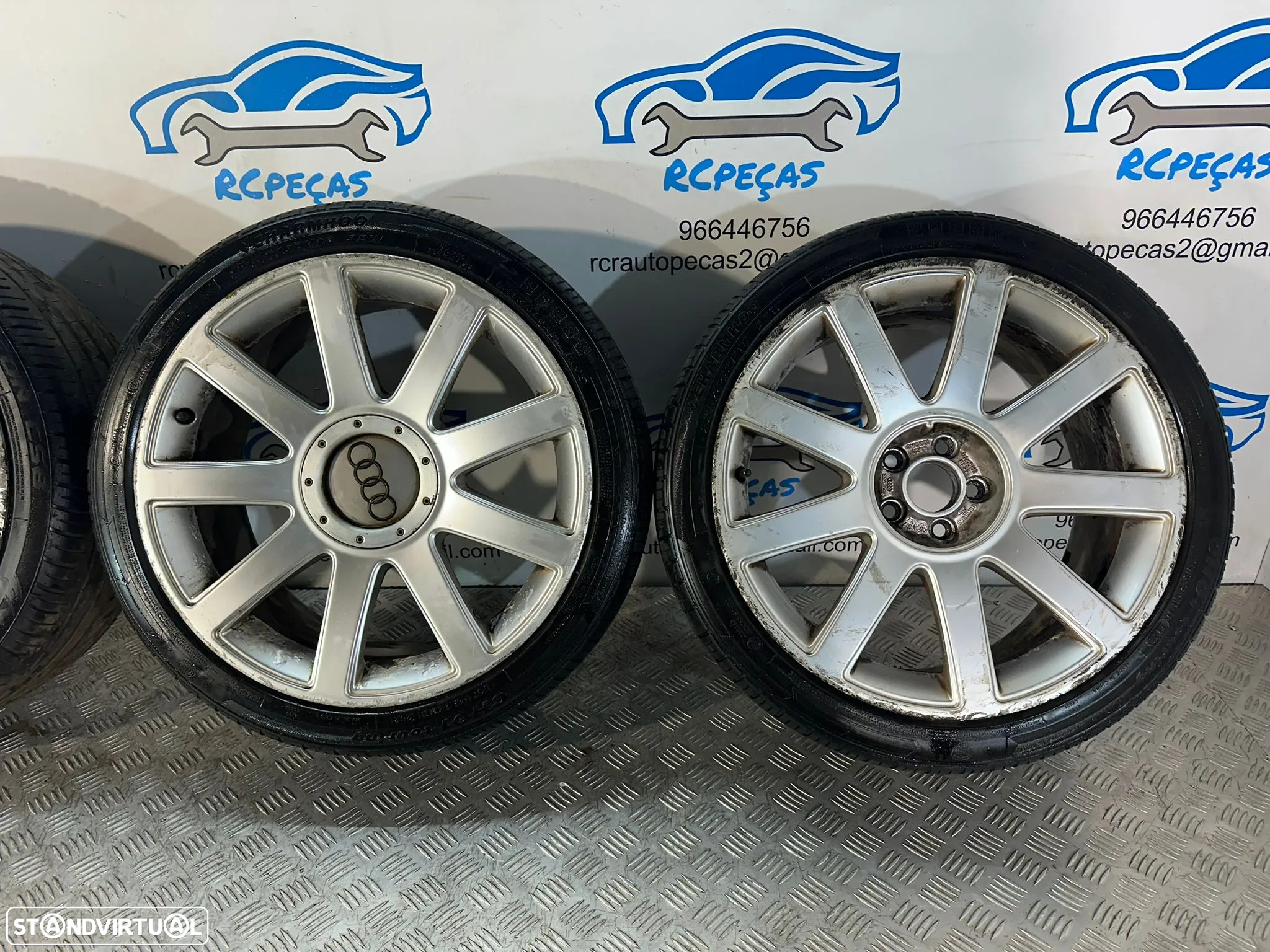 Conjunto Jantes 18 Originais Audi TT Sline Lemans Series ET33 8J 5x100 8N0601025S - 6