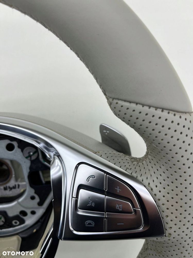MERCEDES W222 KIEROWNICA MULTIFUNKCJA ŁOPATKI A0004606303 - 7