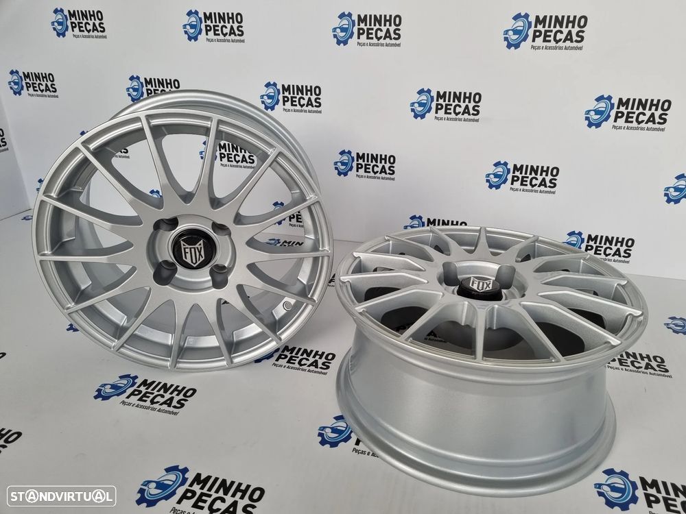 Jantes Fox (FX004) em 15 silver (4x108) - 6