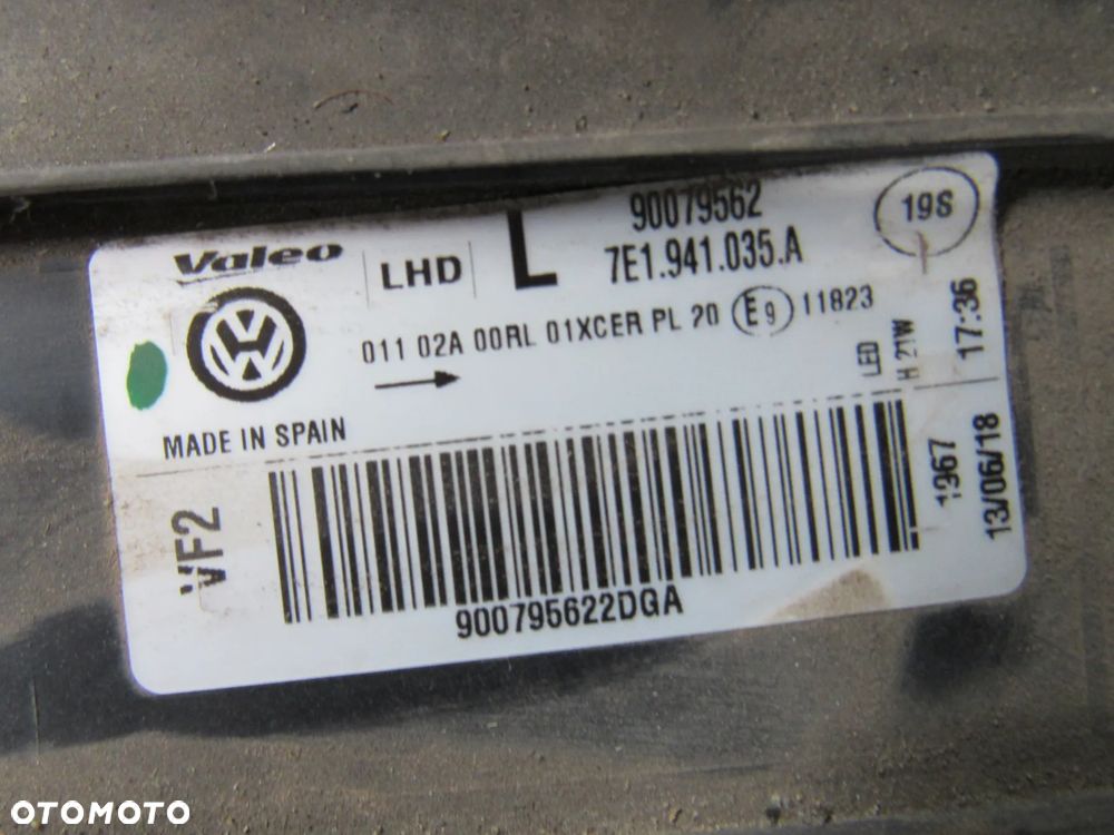 volkswagen transportet t6 lewa prawa xenon lampa - 8