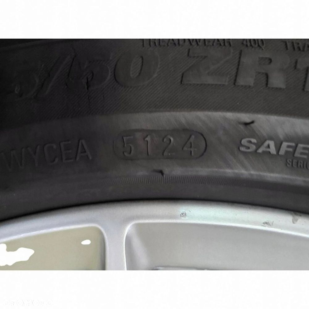 KOMPLET KÓŁ FELG ALUMINIOWYCH + ŚRUBY AUDI A4 A5 A6 225/50R17 8W0601025AE - 12