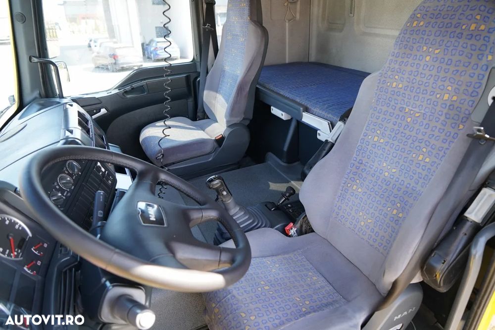 MAN TGA 26.410 / 6x4 / BASCULATOR 3 LATURĂ / MEILLER KIPER / MANUAL / - 27