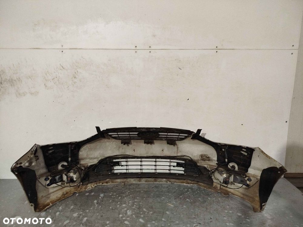 ^ ZDERZAK PRZÓD PRZEDNI FORD GALAXY 2 II LIFT FL H1 SREBRNY PDC CZUJNIKI SPRYSKIWACZE LAMP XENON HALOGENY - 5