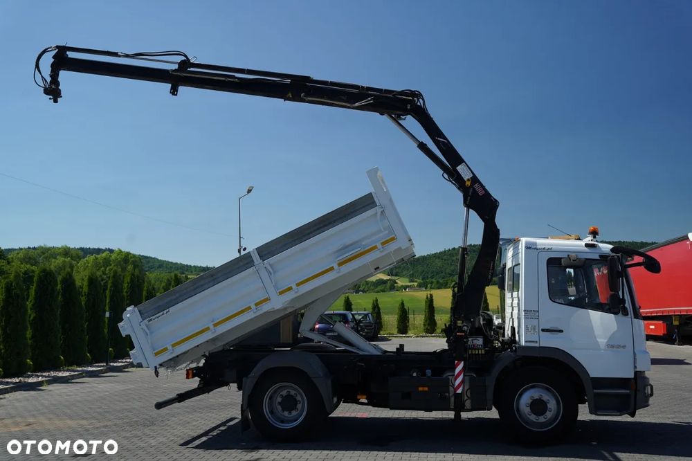 Mercedes-Benz ATEGO 15.24 / 4X2 / WYWROTKA + HDS HIAB 088 BS-2  /   ROTATOR /MANUAL - 6