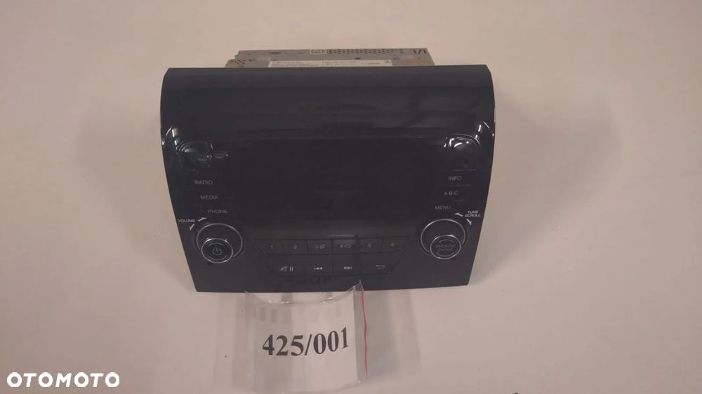 RADIO KOD DUCATO JUMPER BOXER 14- 07356443500 NO 425/001 - 1