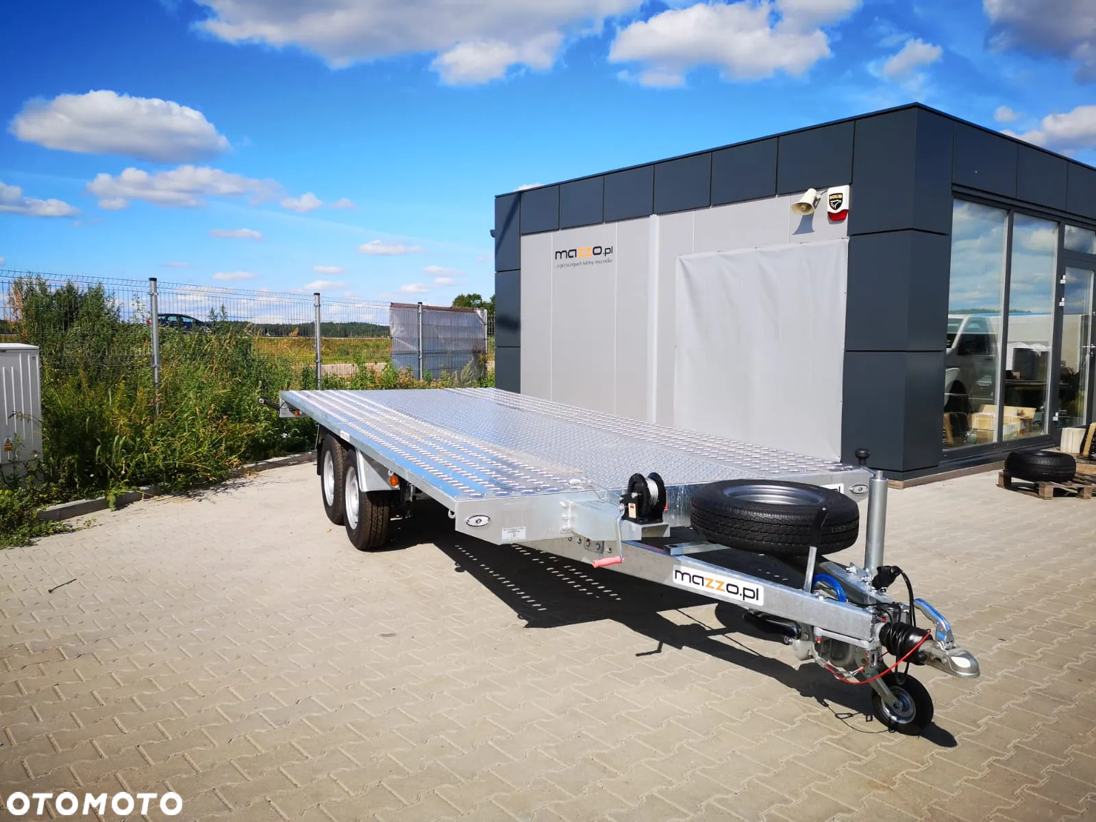 Niewiadów DOSTAWA Przyczepa Laweta MARS 500x210cm PLATFORMA idealna do przewozu aut, AMORTYZATORY, NAJAZDY, ZAPAS! - 8