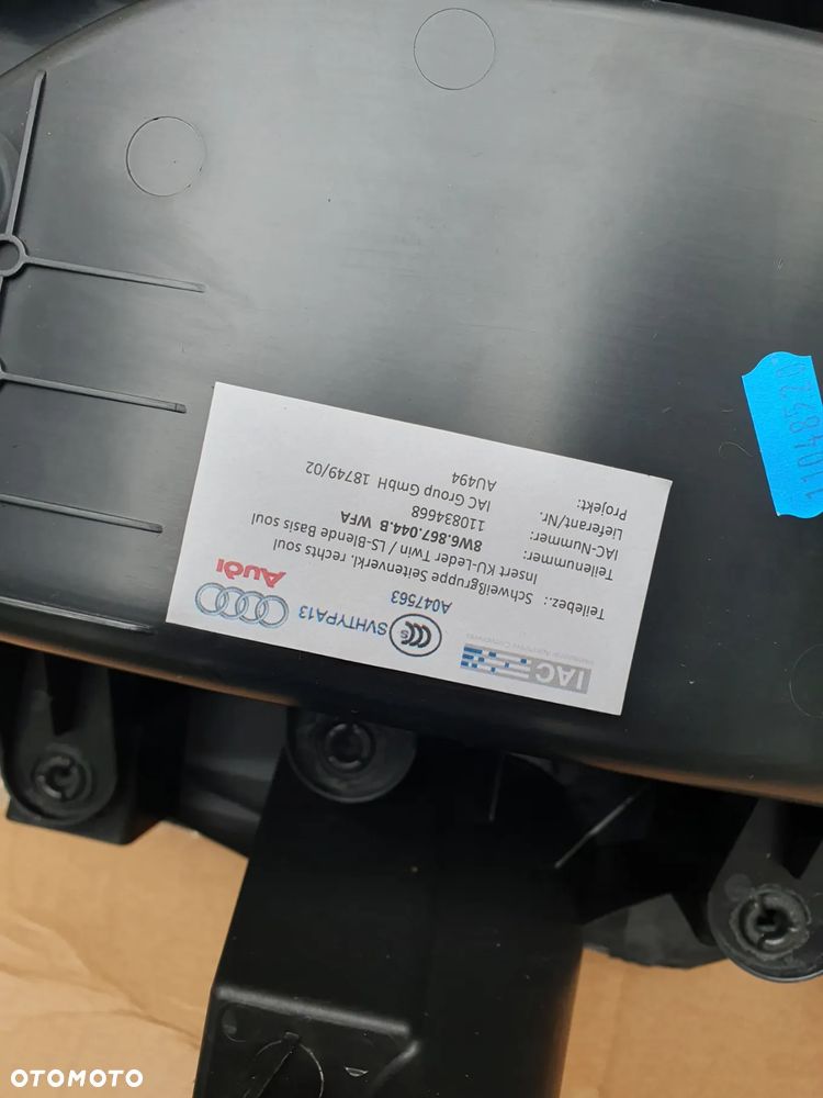 Tapicerka boczek prawy tył tylny Audi A5 S5 F5 8W6867044B WFA Soul 8W6867488 - 3