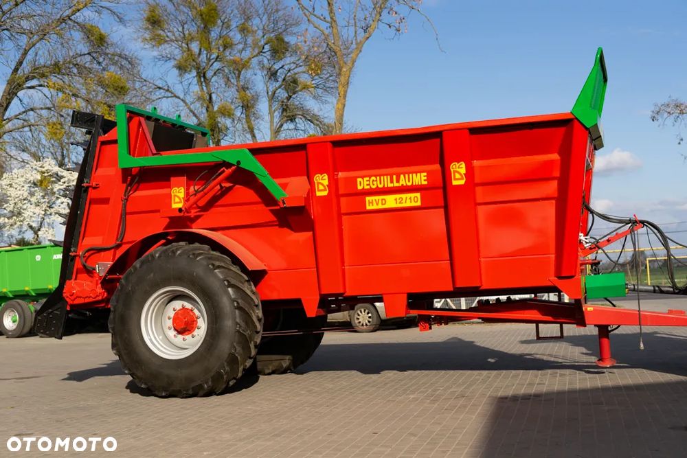 Inny ROZRZUTNIK OBORNIKA DEGUILLAUME HVD12/10 12T KLAPA HYDARULICZNA  Posiadam wiele maszyn Prasa Ciągnik Kosiarka - 5