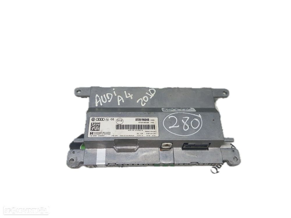 Rádio Audi A4 (8K2, B8) - 2