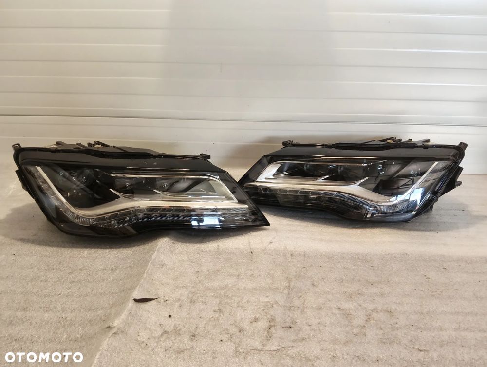 Audi A7 4G FULL LED KOMPLET LAMP PRZEDNUICH  4G8941033 / 4G8941034 - 1