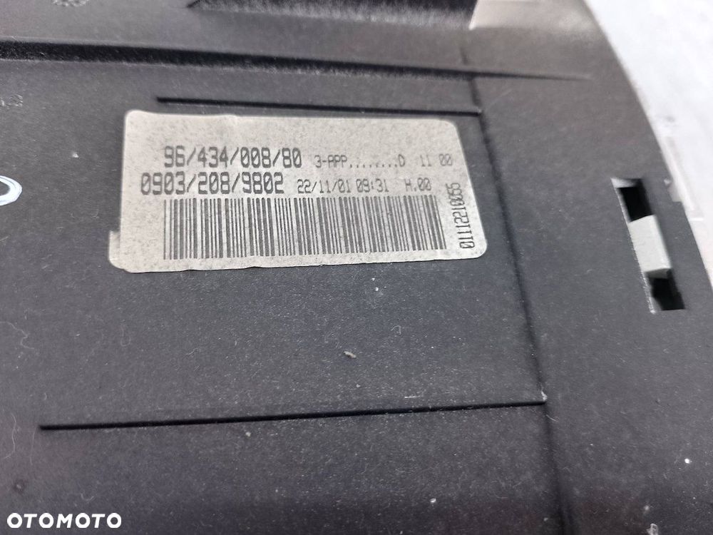 LICZNIK PEUGEOT 206 9643400880 09032089802 1.9 D - 3