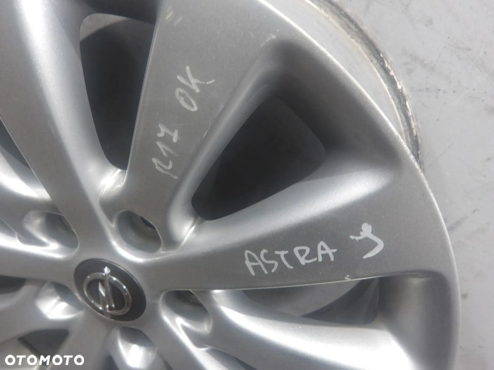 OPEL ASTRA IV J 1.6CDTI FELGI ALUMINIOWE ALUFELGI R17 7J IS44 5X115 - 2