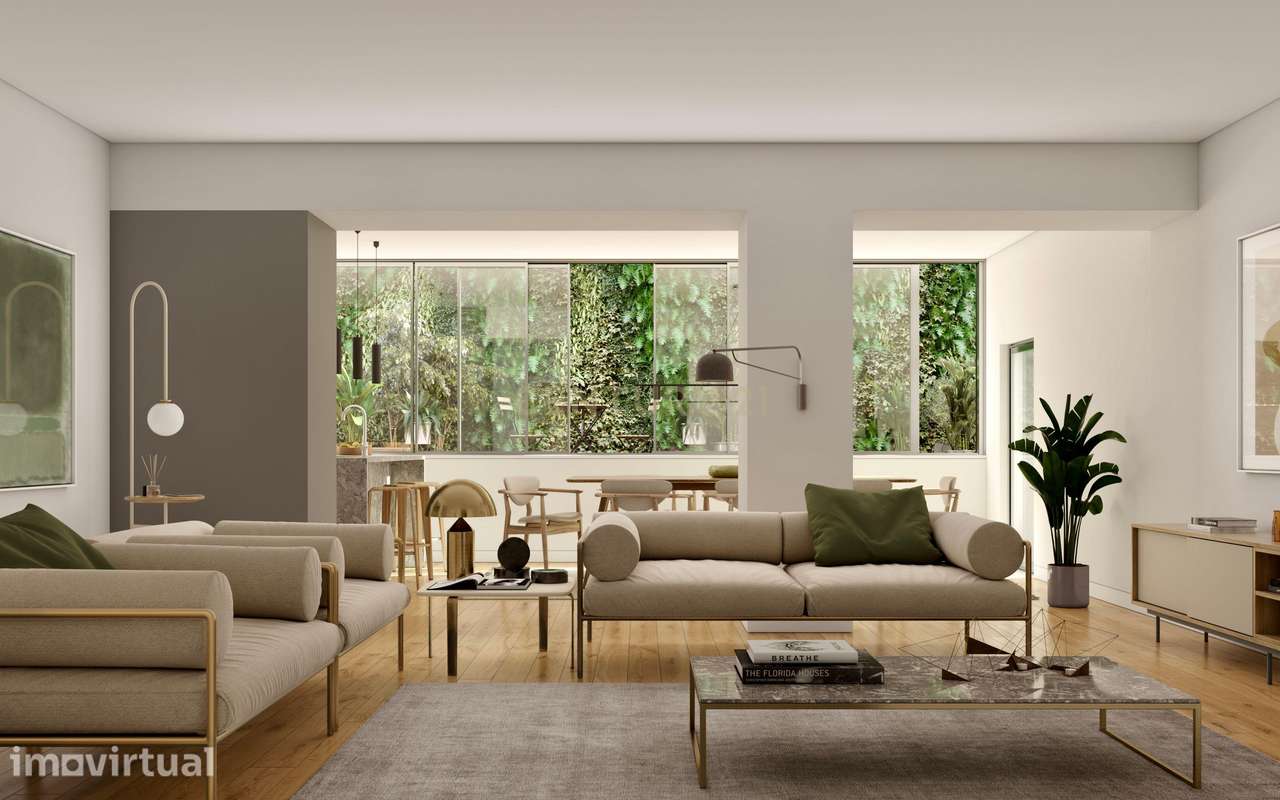 Apartamento T1 à Venda na Estrela, Lisboa – Novo, com Vista Rio e Acab - Grande imagem: 4/16