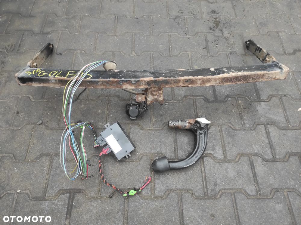 HAK HOLOWNICZY VW GOLF 5 6 HB BRINK ODPINANY ORIS ORYGINAŁ KOMPLETNY WYSYŁKA !!!! - 1