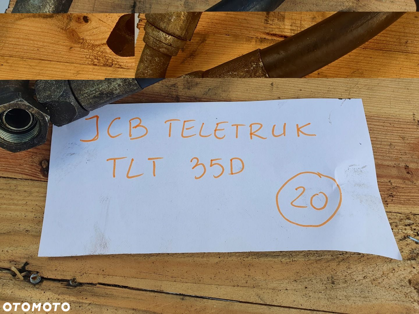 JCB TLT TELETRUK 30D 35D PRZEWODY HYDRAULICZNE - 3